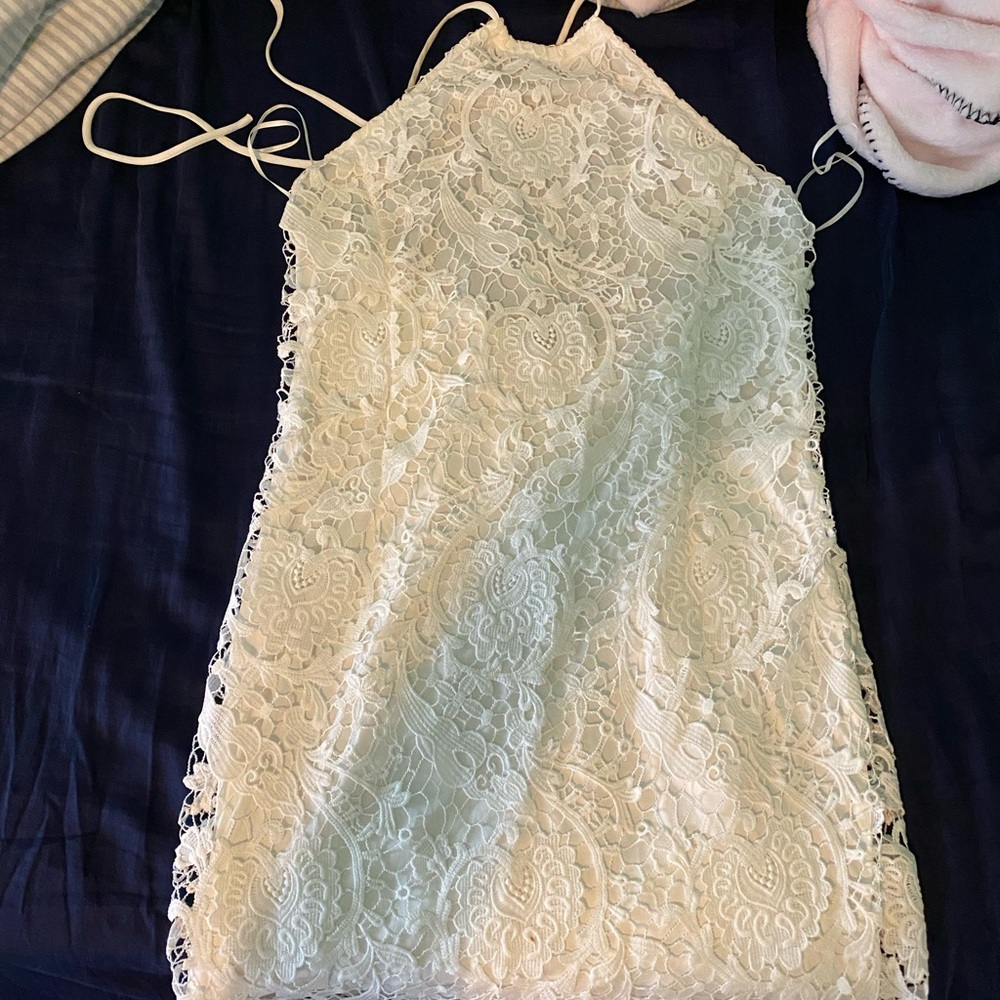 White Lace Dress
